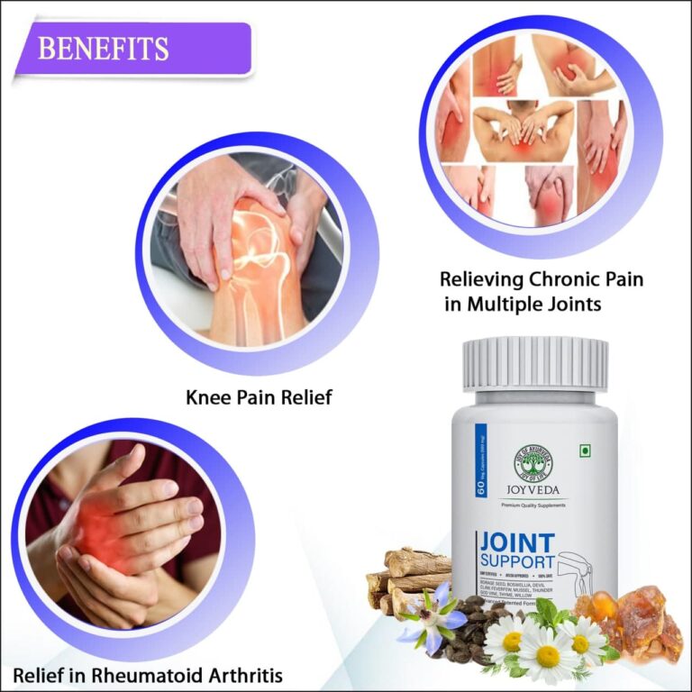 JoyVeda Joint Care Supplement (60 Capsules) Joyveda.in